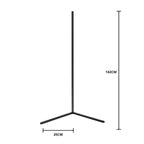 LED-Eckstehlampe mit Fernbedienung – Dimmbar