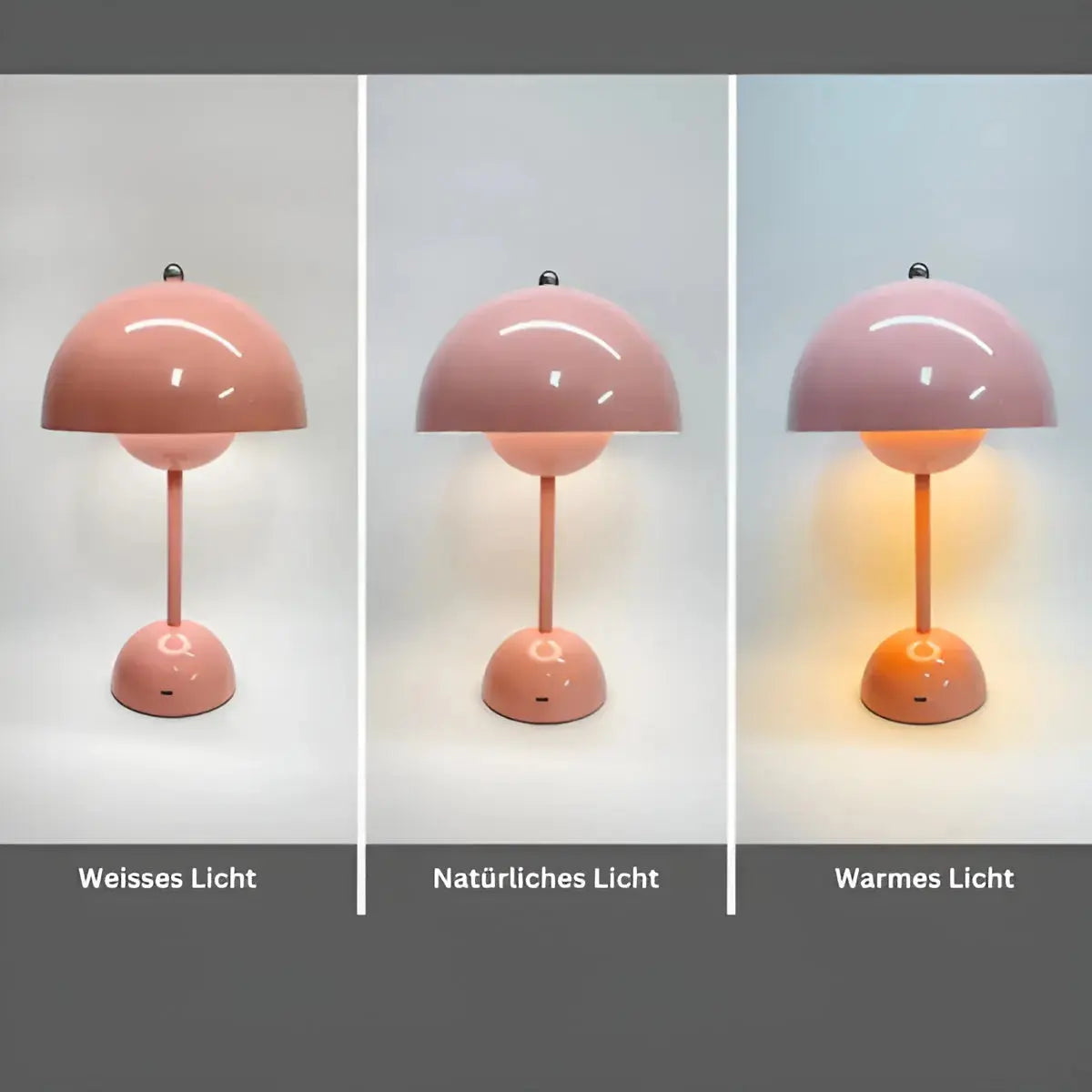 Dimmbare Tischleuchte im skandinavischen Design