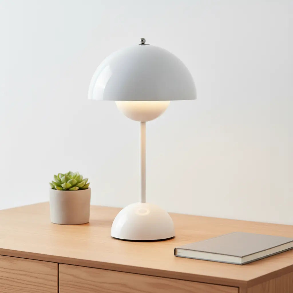 Dimmbare Tischleuchte im skandinavischen Design