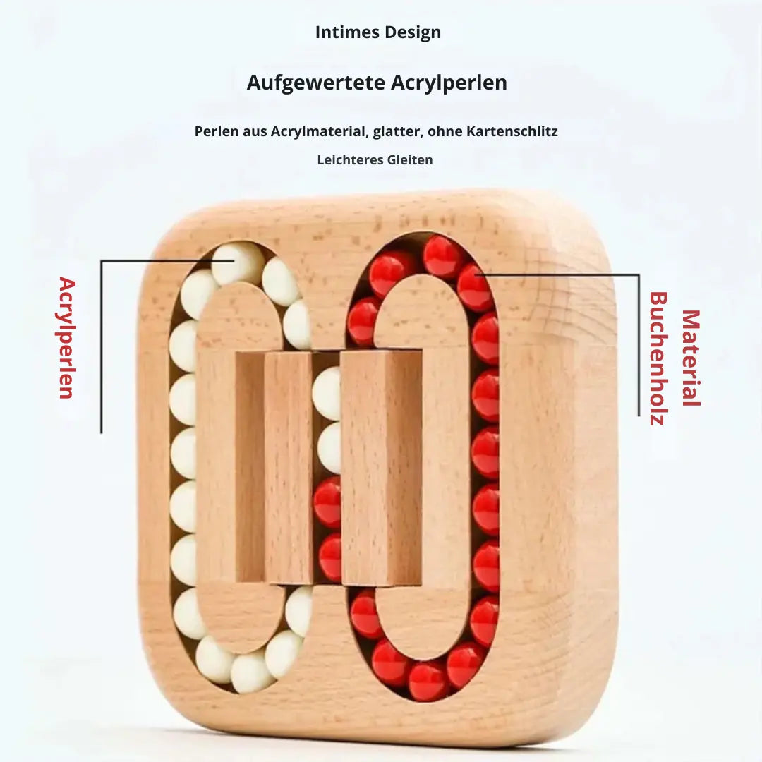 Drehbares Holzpuzzle-Spielzeug zur Stresslinderung und Konzentrationsförderung