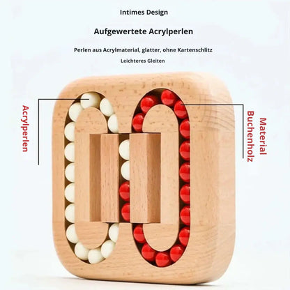 Drehbares Holzpuzzle-Spielzeug zur Stresslinderung und Konzentrationsförderung