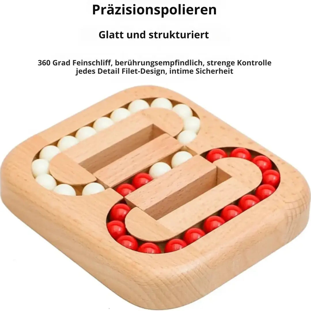 Drehbares Holzpuzzle-Spielzeug zur Stresslinderung und Konzentrationsförderung