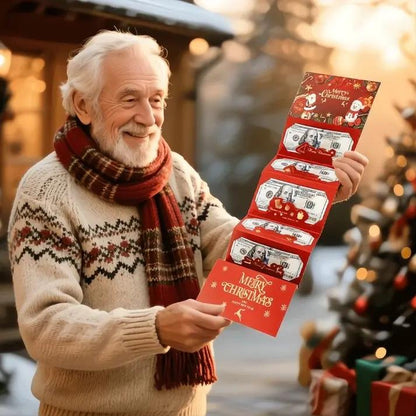 Eleganter Weihnachtsumschlag – für Geld & Gutscheine