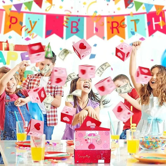 Faltbare Überraschungsgeschenkbox — 3D Explosions-Party-Pop-Up-Box