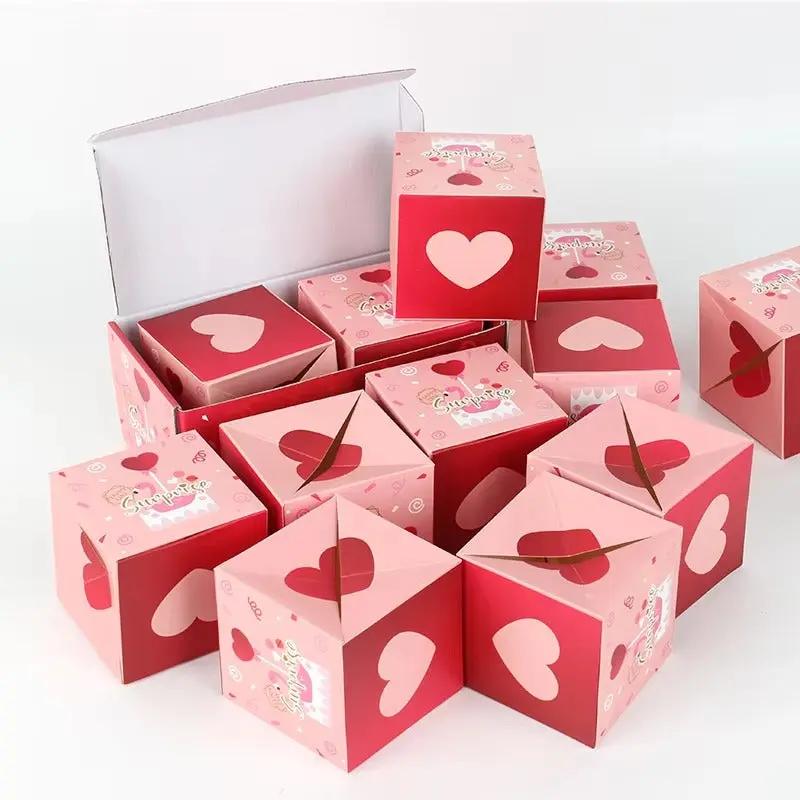 Faltbare Überraschungsgeschenkbox — 3D Explosions-Party-Pop-Up-Box