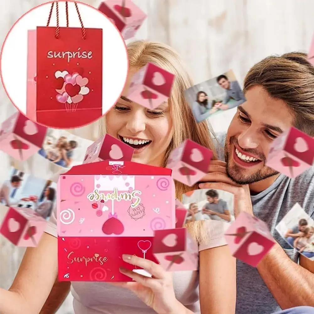 Faltbare Überraschungsgeschenkbox — 3D Explosions-Party-Pop-Up-Box