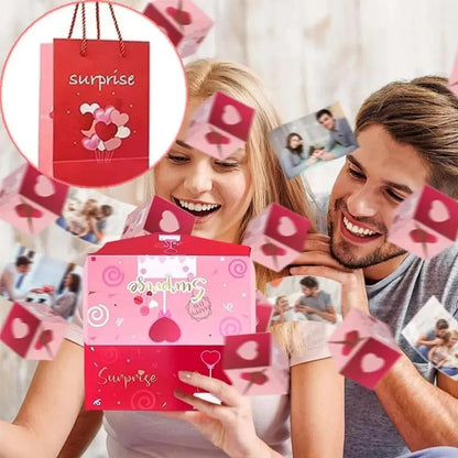 Faltbare Überraschungsgeschenkbox — 3D Explosions-Party-Pop-Up-Box