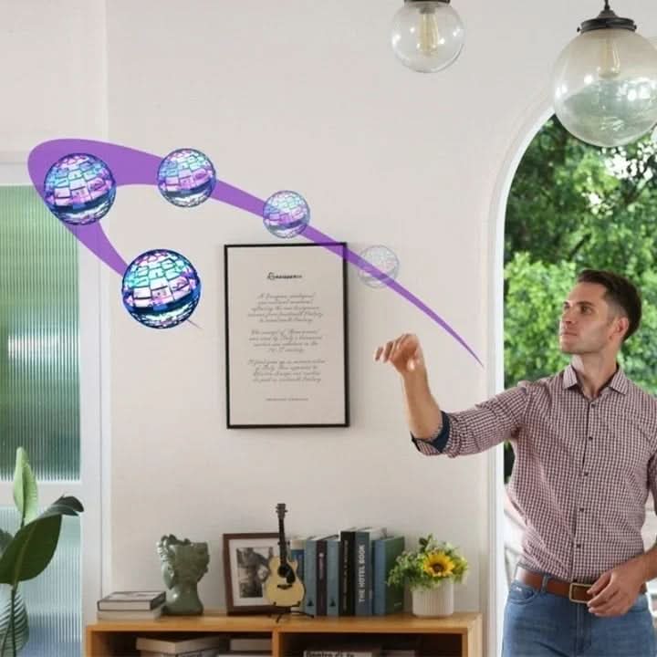 Hand-gesteuertes UFO-Drohnenspielzeug mit LED-Lichtern