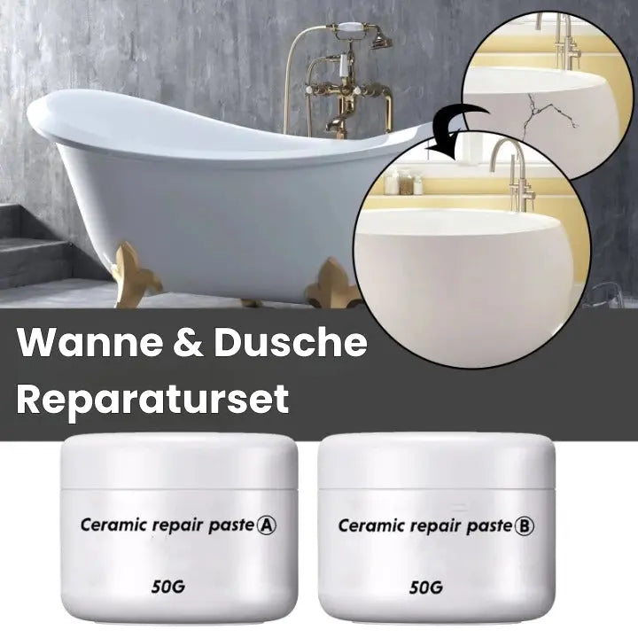 Keramik-Reparaturpaste für Risse und Absplitterungen