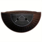 Wandplanzgefäss mit Rattan-Design