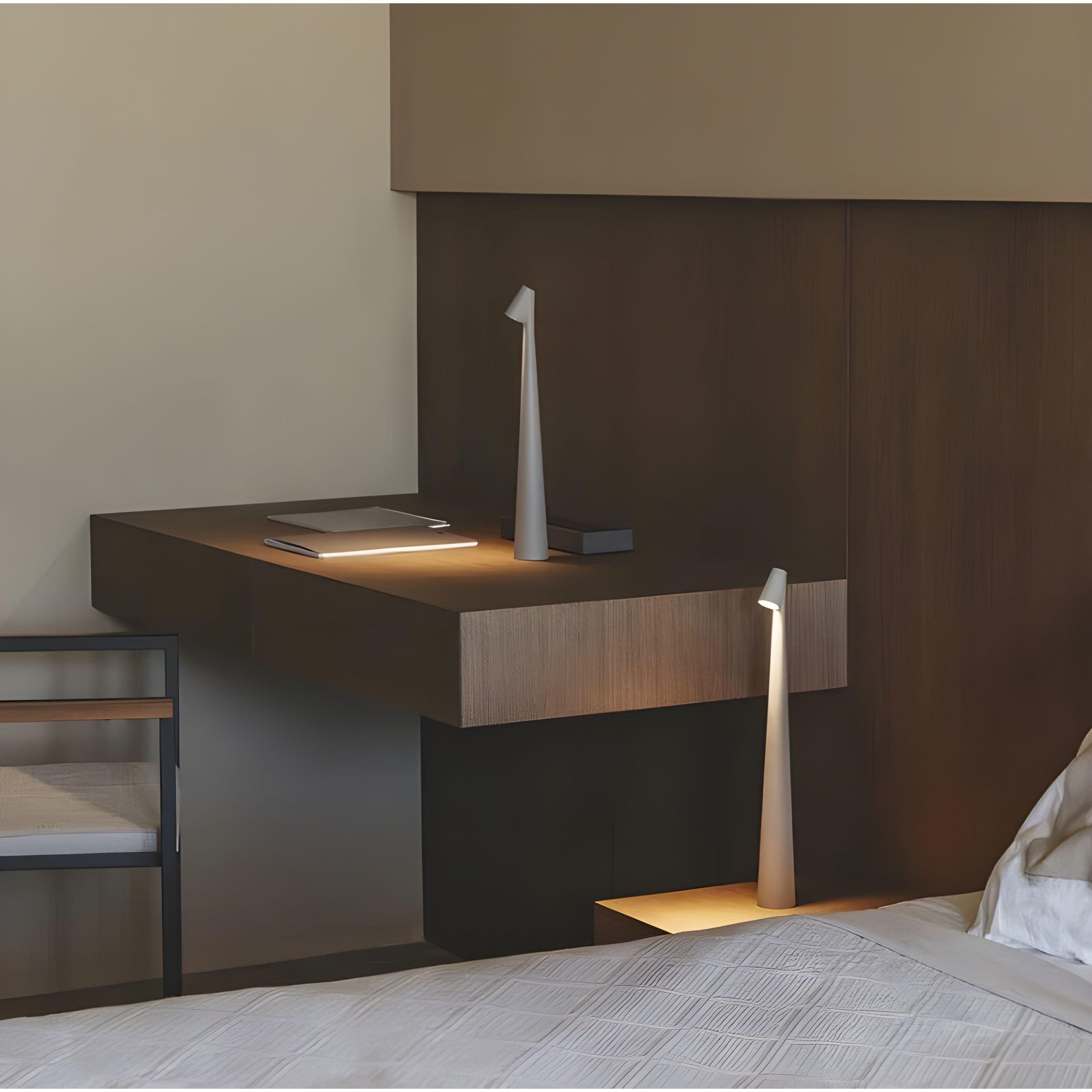 LED Tischlampe kabellos – Nordisches Design