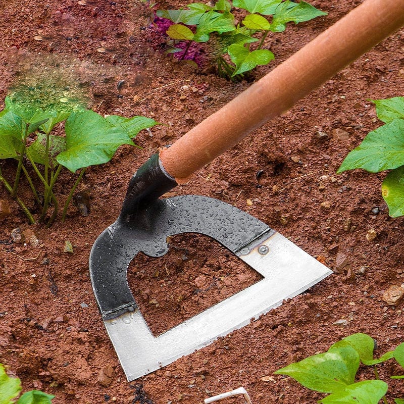 Gartenhacke mit Manganstahlklinge – Unkraut jäten & Boden lockern