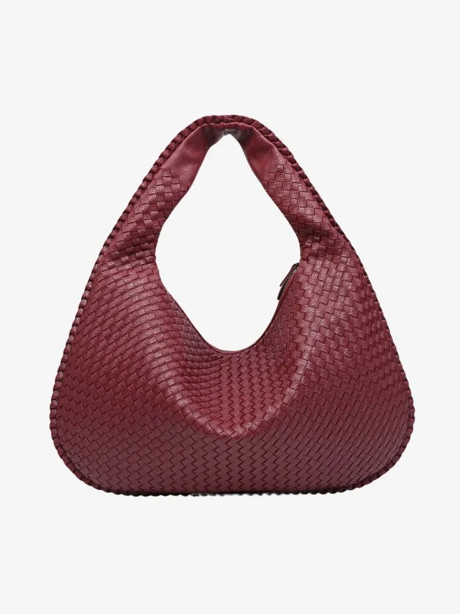 Geflochtene Leder-Hobo-Bag – Leicht und Alltagstauglich
