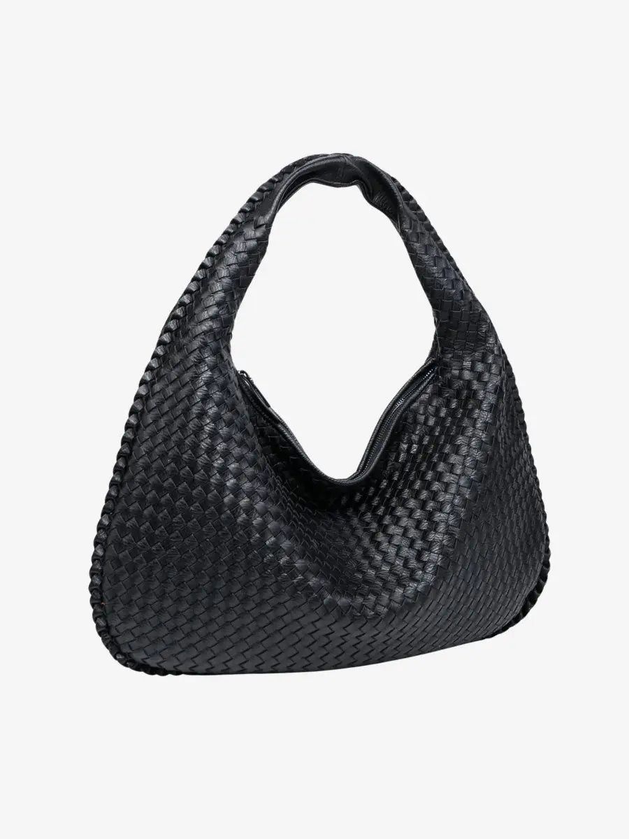 Geflochtene Leder-Hobo-Bag – Leicht und Alltagstauglich