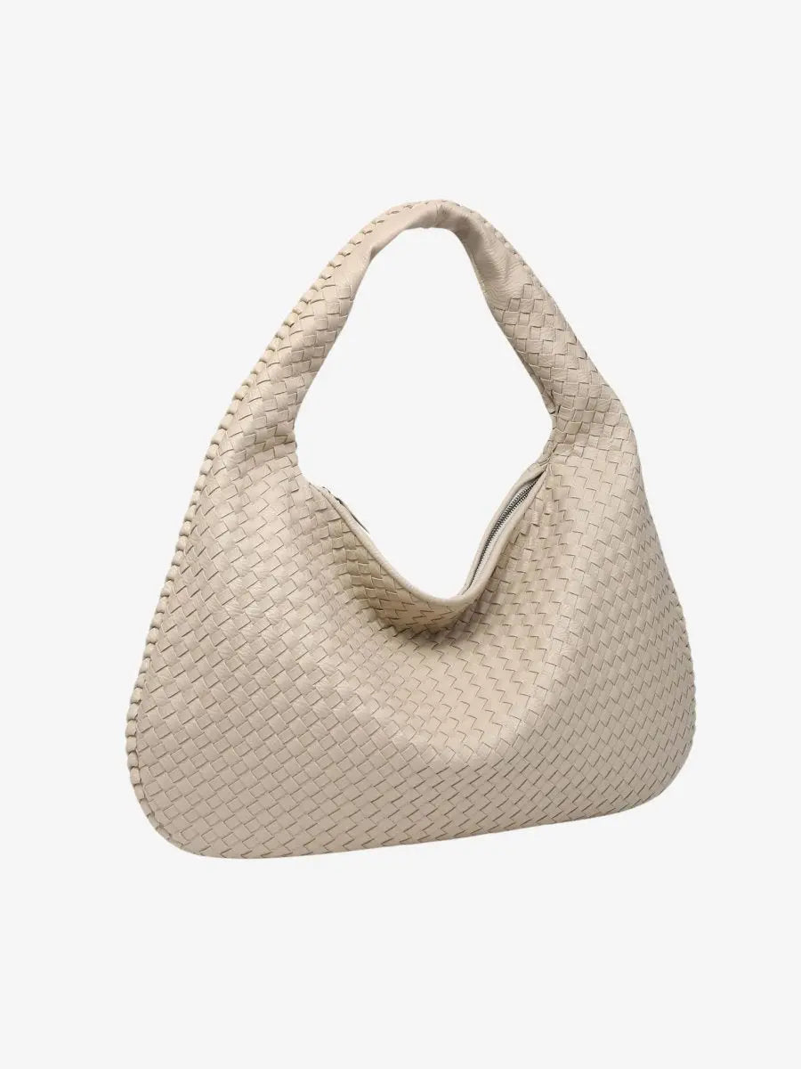Geflochtene Leder-Hobo-Bag – Leicht und Alltagstauglich