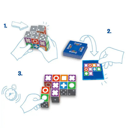 Gehirnförderndes Puzzle-Spiel für Kinder – Spaß & Bildung