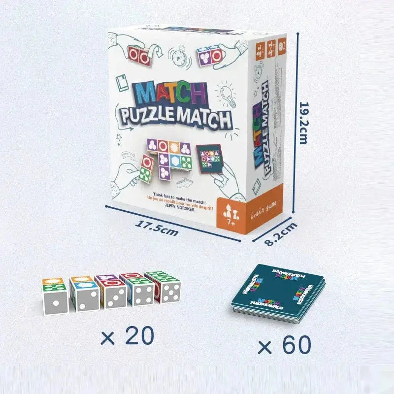 Gehirnförderndes Puzzle-Spiel für Kinder – Spaß & Bildung