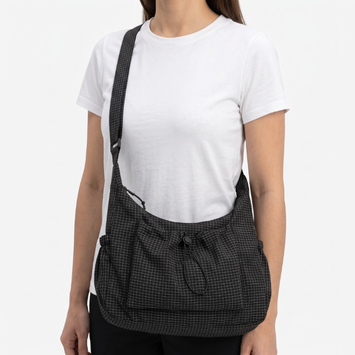 Crossbody-Tasche mit gepolstertem Laptopfach