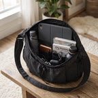 Crossbody-Tasche mit gepolstertem Laptopfach