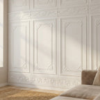 3D-Wandpaneele selbstklebend mit Stuck-Optik
