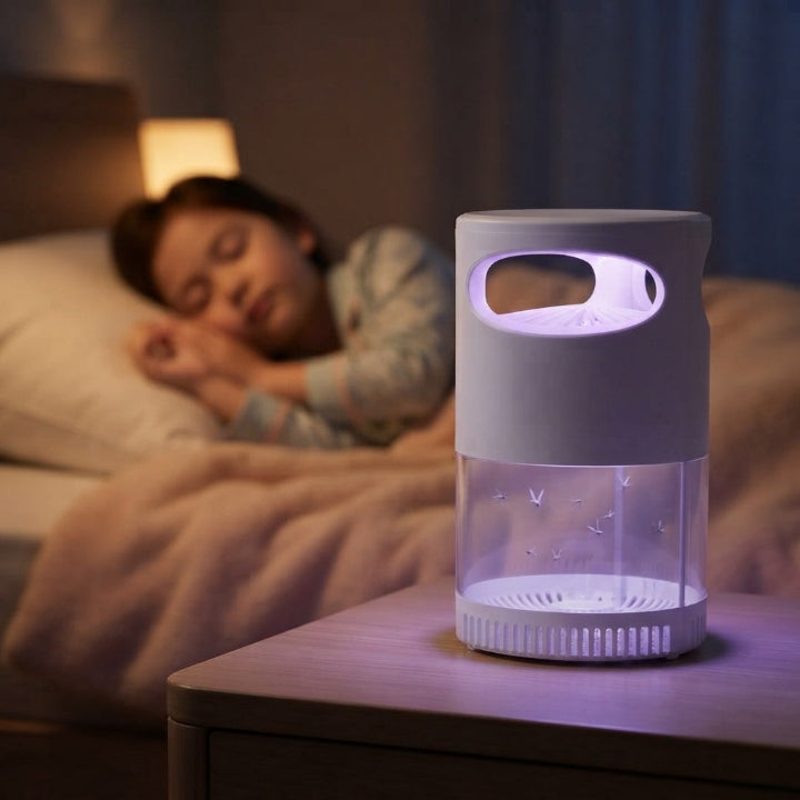UV-Insektenfalle mit leisem Ventilator und USB-Anschluss