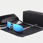 Sonnenbrille Vintage Aviator Polarisiert mit UV400 Schutz