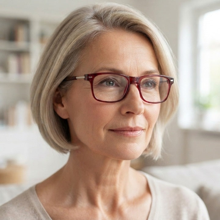 Magnetische Lesebrille mit Blaulichtfilter