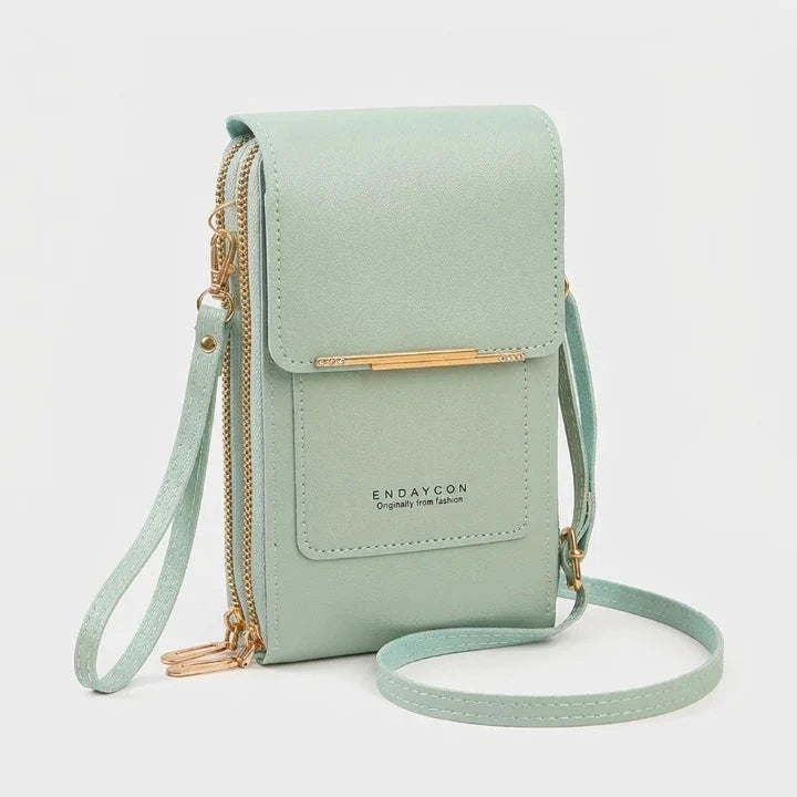 Handytasche Umhängetasche mit Touchscreen-Fach