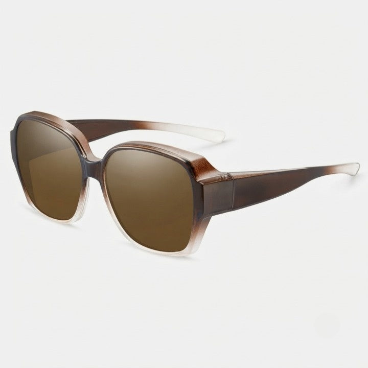 Überbrille mit polarisierten Gläsern und UV-Schutz