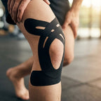 Kinesio Tape Knie vorgeschnitten – Hält bei Schweiss