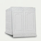 3D-Wandpaneele selbstklebend mit Stuck-Optik