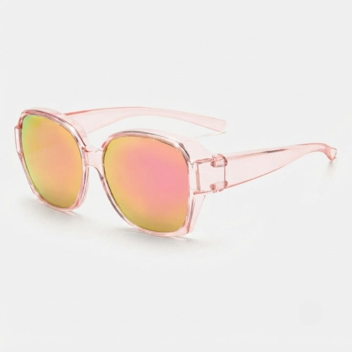Überbrille mit polarisierten Gläsern und UV-Schutz