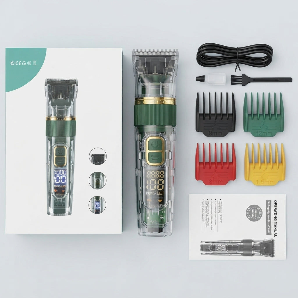 Tiertrimmer kabellos mit Titan-Keramik-Klinge