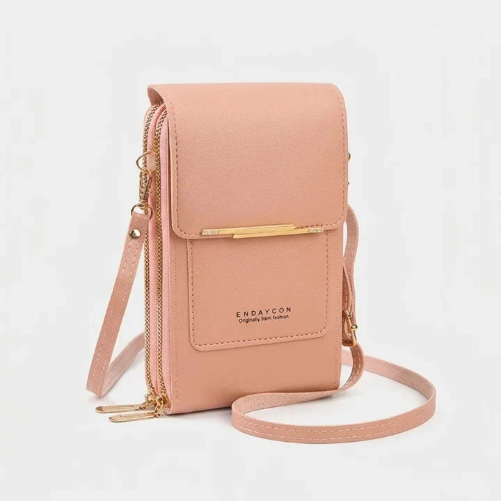 Handytasche Umhängetasche mit Touchscreen-Fach