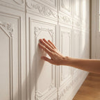 3D-Wandpaneele selbstklebend mit Stuck-Optik