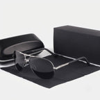Sonnenbrille Vintage Aviator Polarisiert mit UV400 Schutz