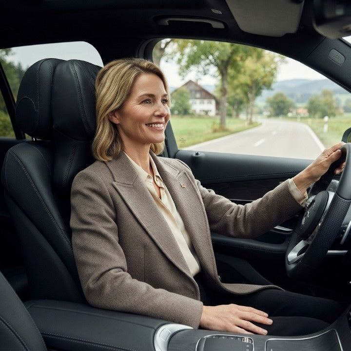 Auto-Nackenkissen mit Memory-Schaum