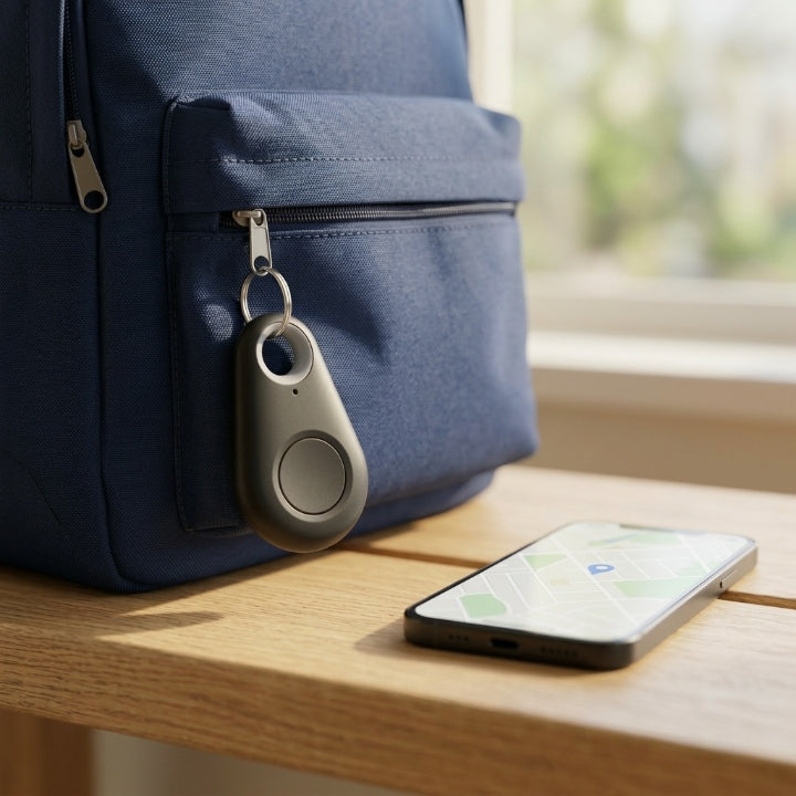 GPS-Tracker für Kinder mit SOS-Knopf und Echtzeit-Ortung