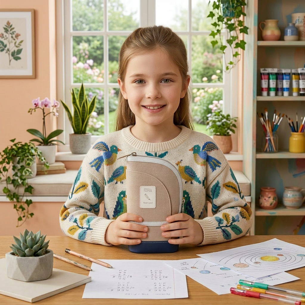 Pop-Up Federmäppchen 2-in-1 mit Stiftehalter