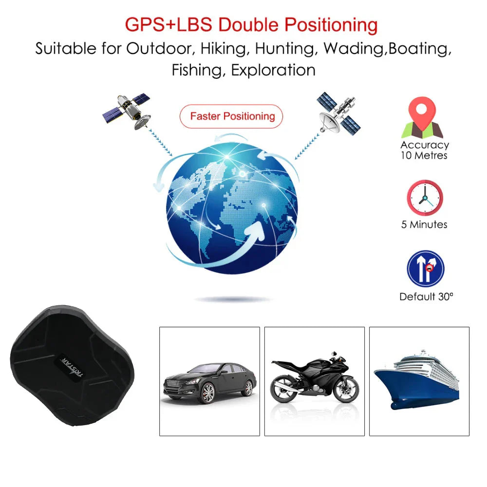 Magnetischer GPS-Tracker 5000mAh – Echtzeit-Ortung