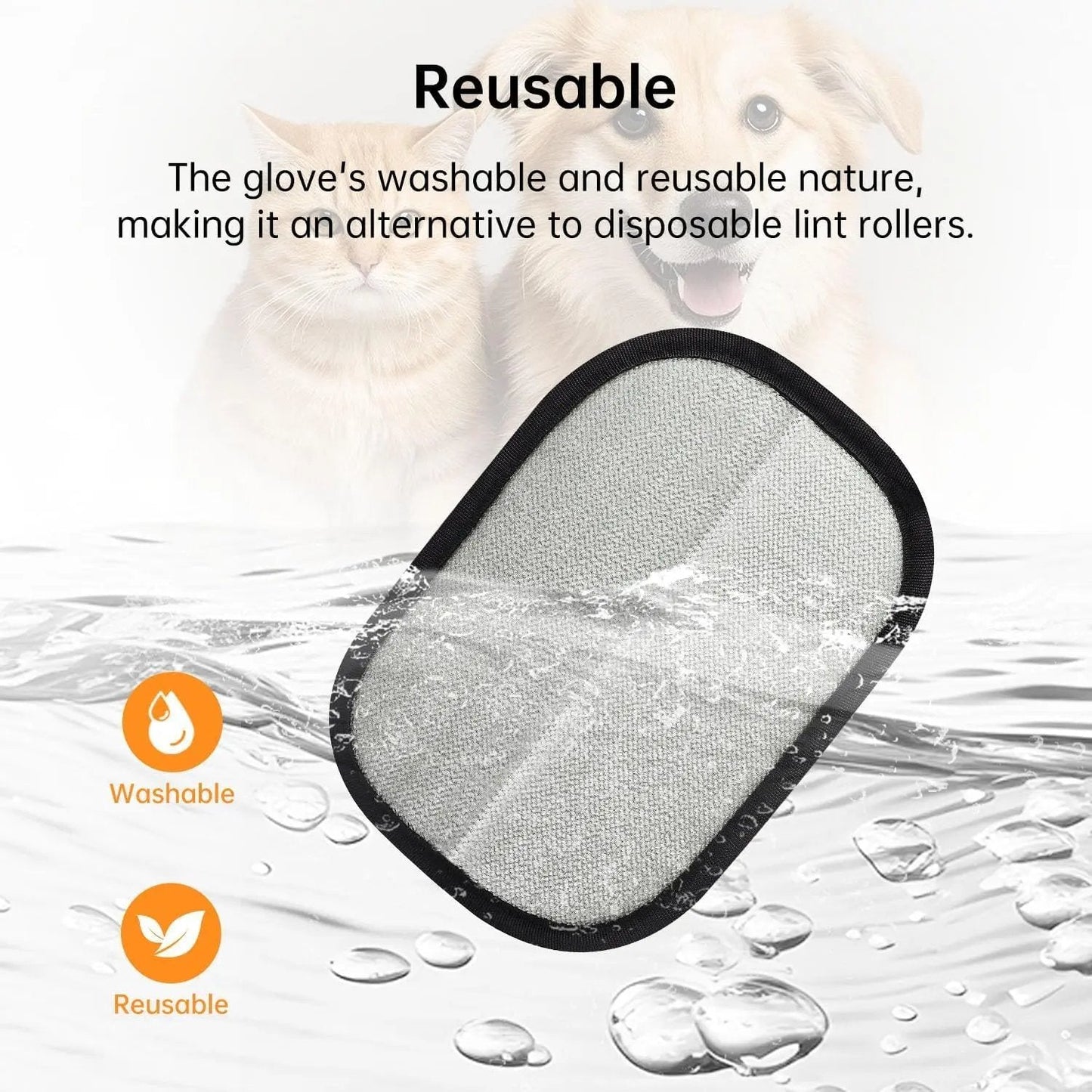 Handschuh gegen Tierhaare – Sauberkeit auf Sofa, Bett, Kleidung & mehr