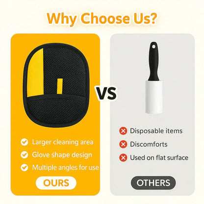 Handschuh gegen Tierhaare – Sauberkeit auf Sofa, Bett, Kleidung & mehr