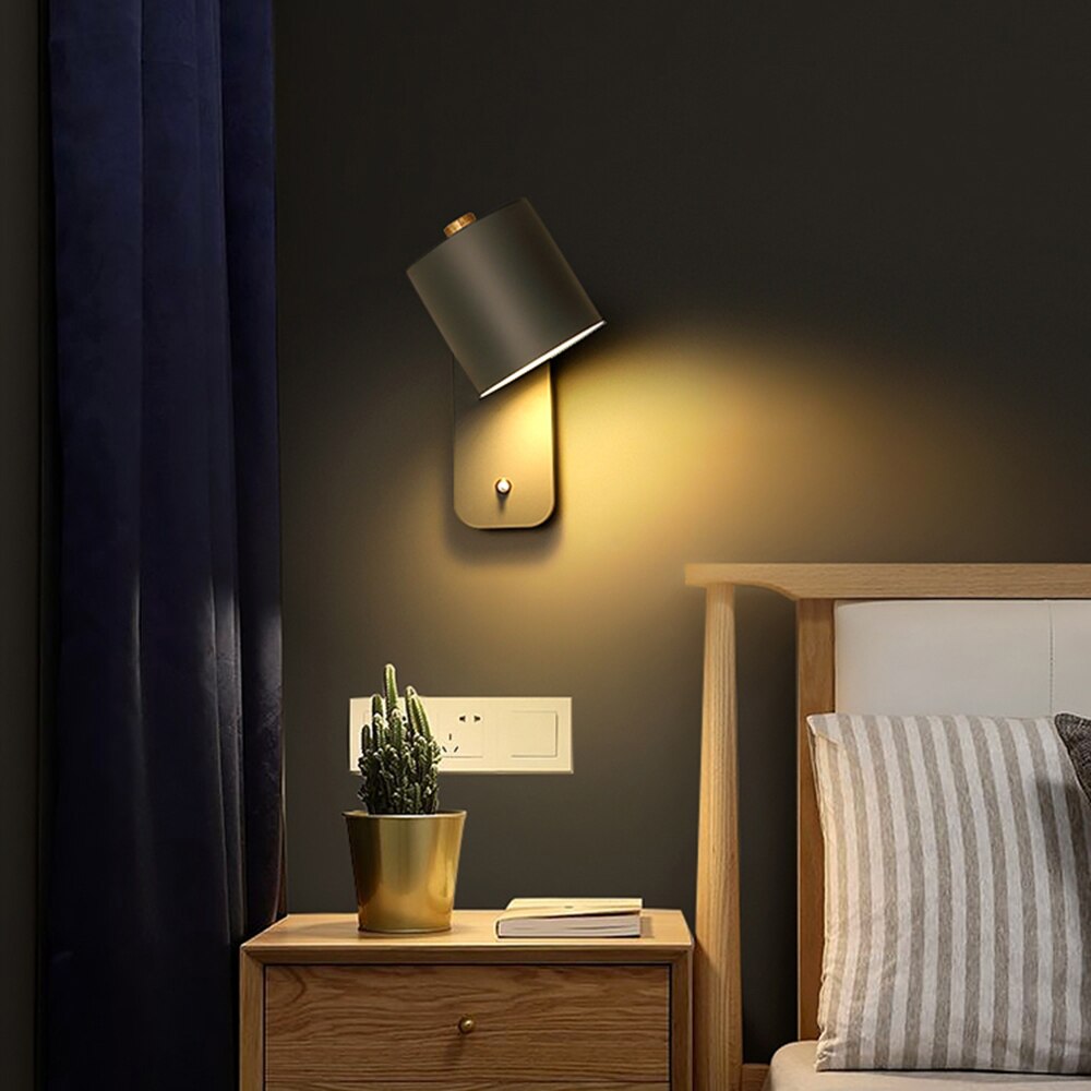 LED Wandleuchte mit Schalter – Modern & energiesparend