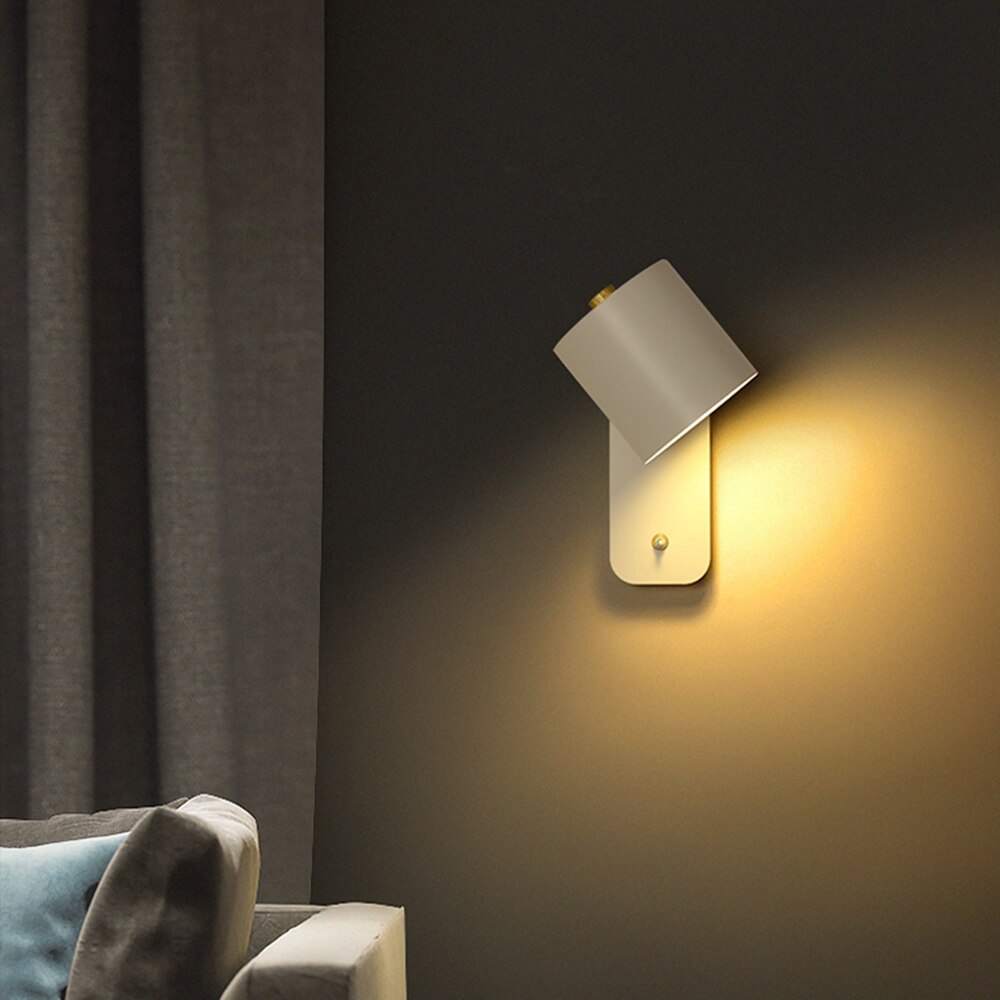 LED Wandleuchte mit Schalter – Modern & energiesparend