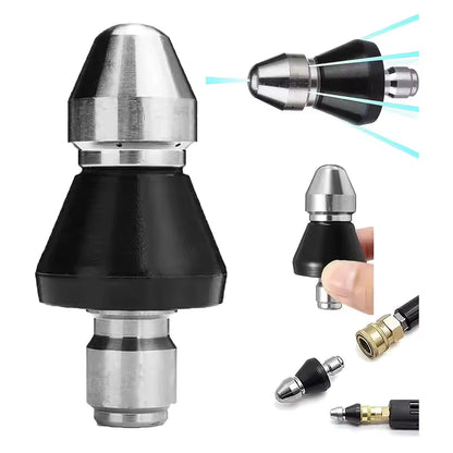 Hochdruck-Rohrreinigungsdüse - kraftvoll gegen Verstopfungen