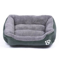 Fleece-Hundebett mit gepolsterten Seitenwänden