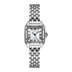 Vintage Luxe Armbanduhr mit Edelstahlgehäuse