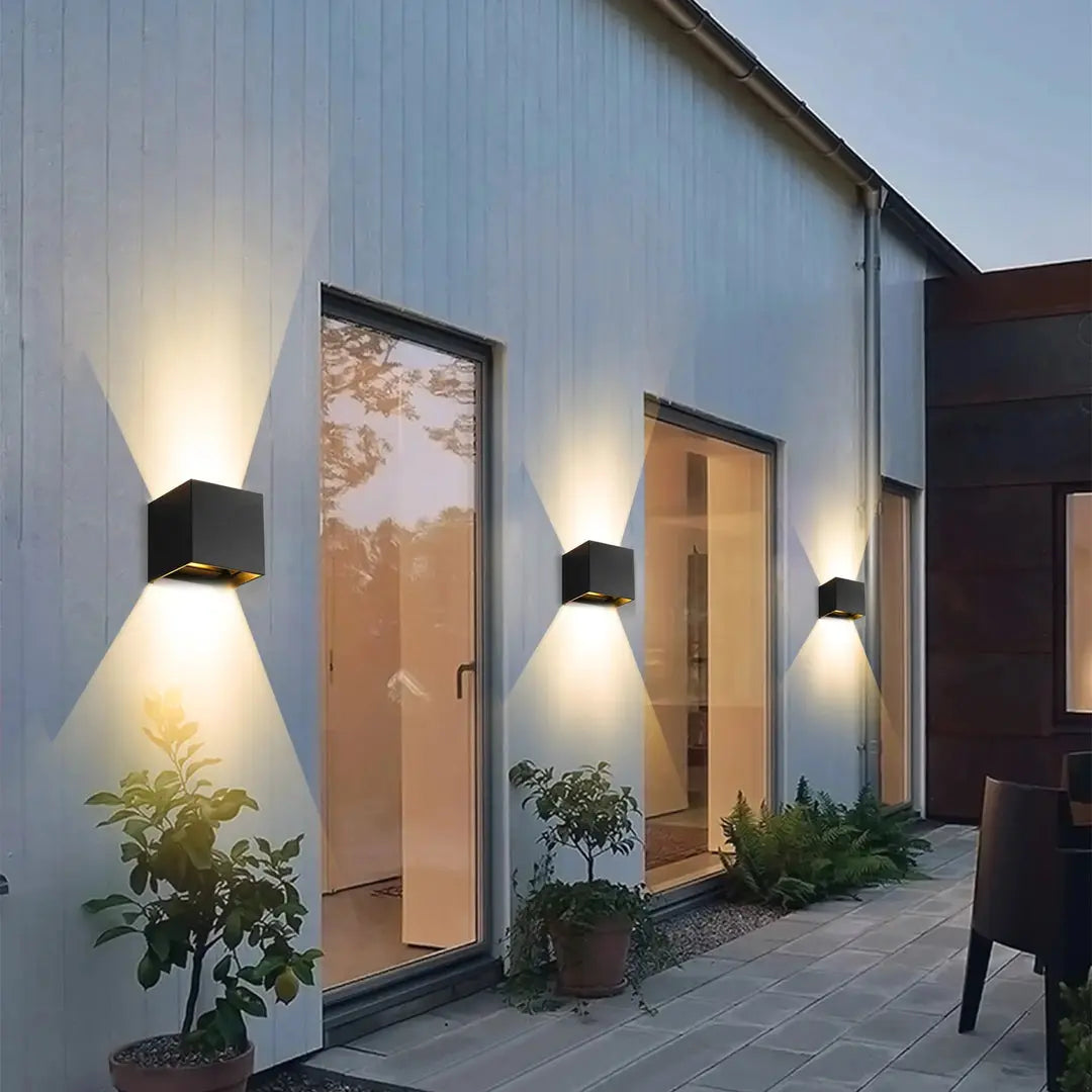 LED-Wandleuchte Würfel Kabellos – Dimmbar und Aufladbar