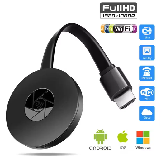 Kabelloser 1080P Screen-Projektor – Smartphone einfach mit dem Fernseher verbinden