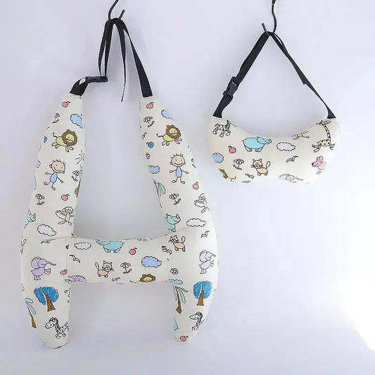 KidCuddle™ Tiermuster Kinder Nacken Kopfstütze